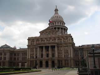 The Texas capitol
